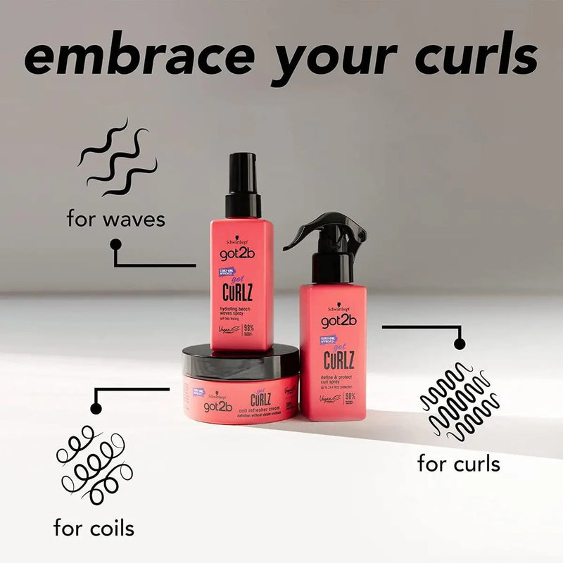 Schwarzkopf Got2b Curlz Coil Refresher Cream