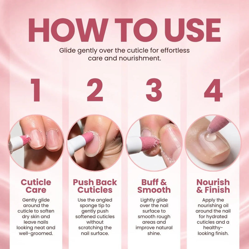 Secret Nails 4-in-1 Cuticle Care Pen voor verzorgde nagelriemen, foto 6 van 7