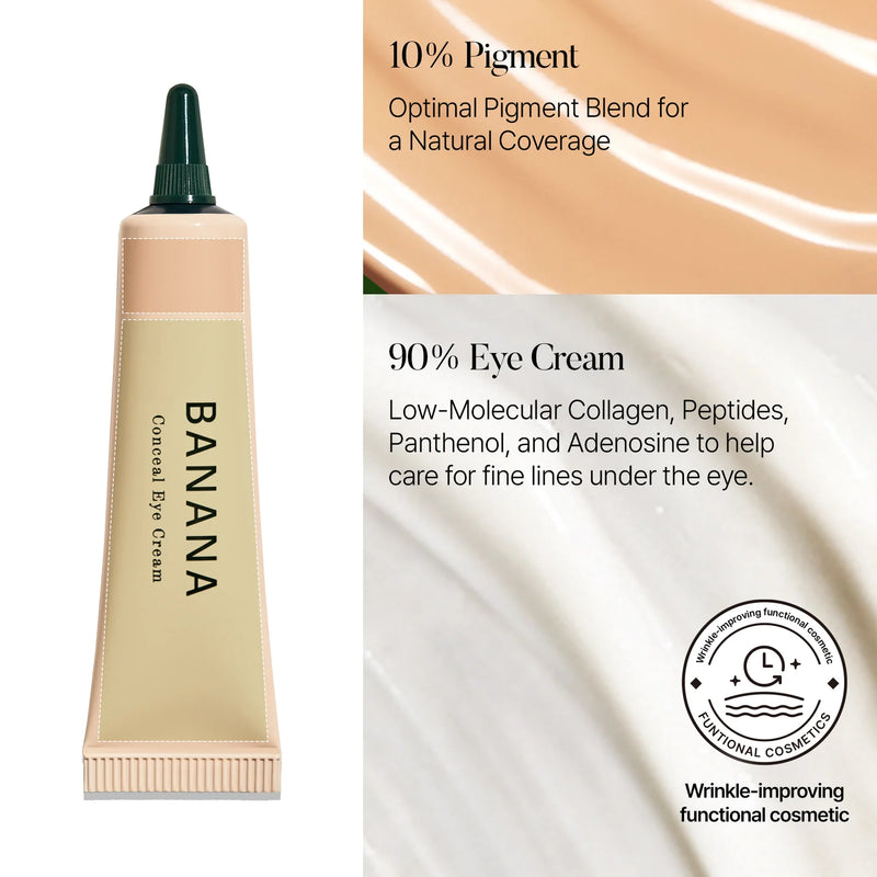 Shaishaishai Banana Conceal Eye Cream