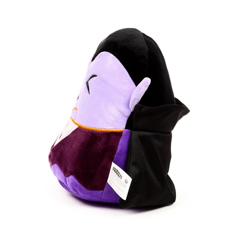 Squidglys Spooky Dracula Plush, zachte knuffel in de vorm van Dracula