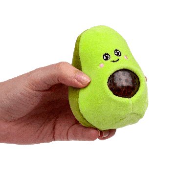 Squishy Avocado Plush Squishy With Orbeez 2