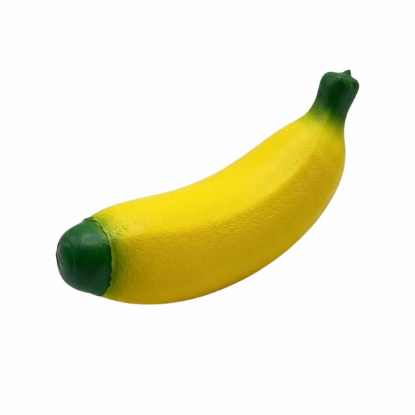 Banana Squishy van Boozyshop, zachte squishy om in te knijpen