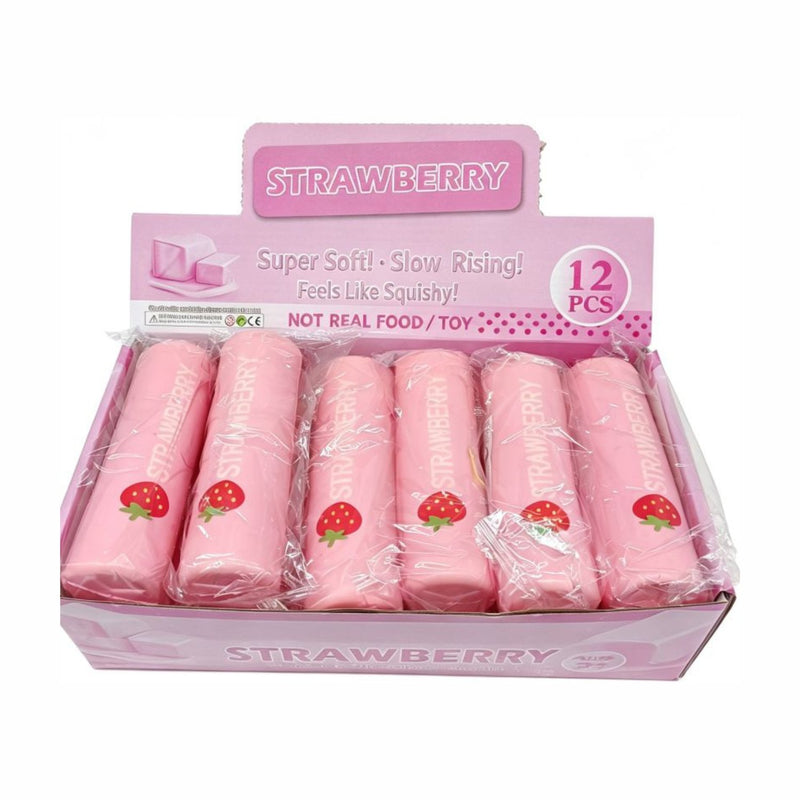 Squishy Butter Squishy Slow Rise Cylindrical Pink