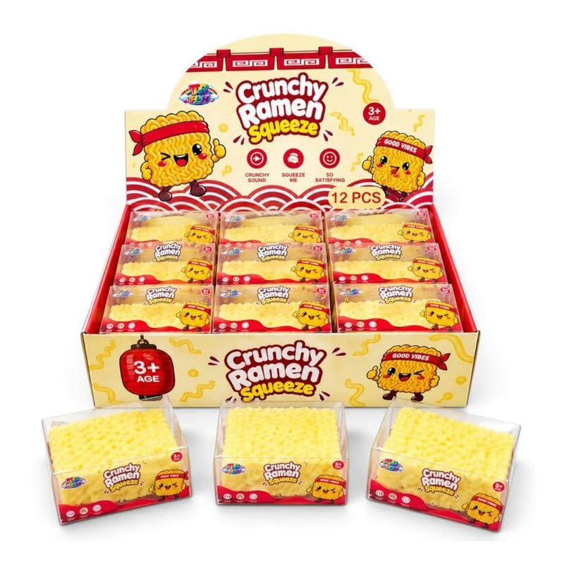 Squishy Crunchy Ramen Squishy, stressverlagend speeltje met crunchy textuur, foto 2 van 2