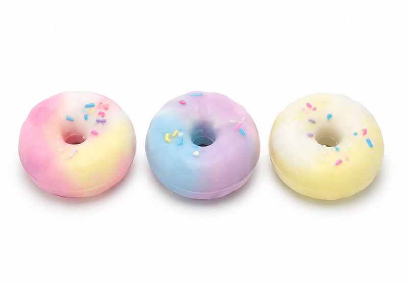 Squishy Mystery Pastel Wax Cracking Donut Squishy 1