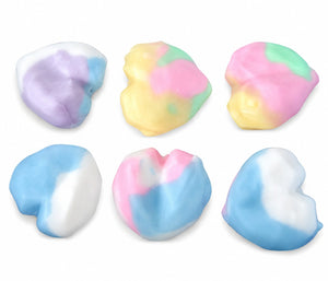 Mystery Pastel Wax Cracking Heart Squishy