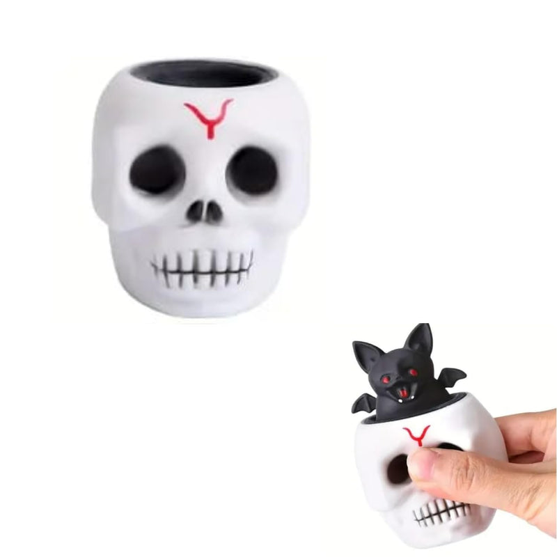 Squishy Mystery Pop Up Halloween Skull Squishy