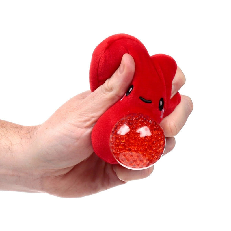 Squishy Mystery Queasy Squeezies J'adoramals Heart Plush with Orbeez Squishy, pluchen hartje met verrassing