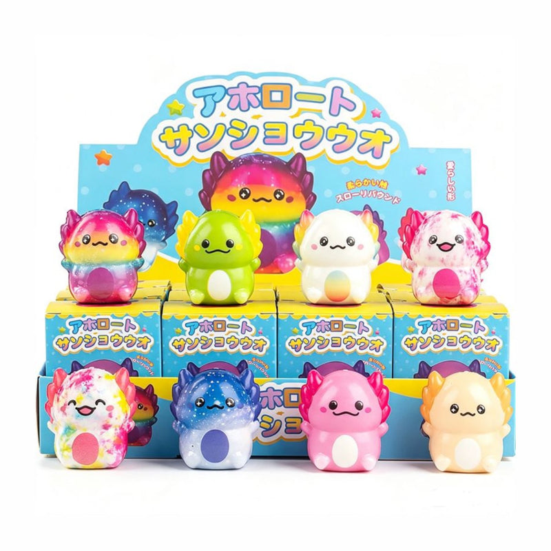 Squishy Mystery Slow Rising Axolotl Squishy