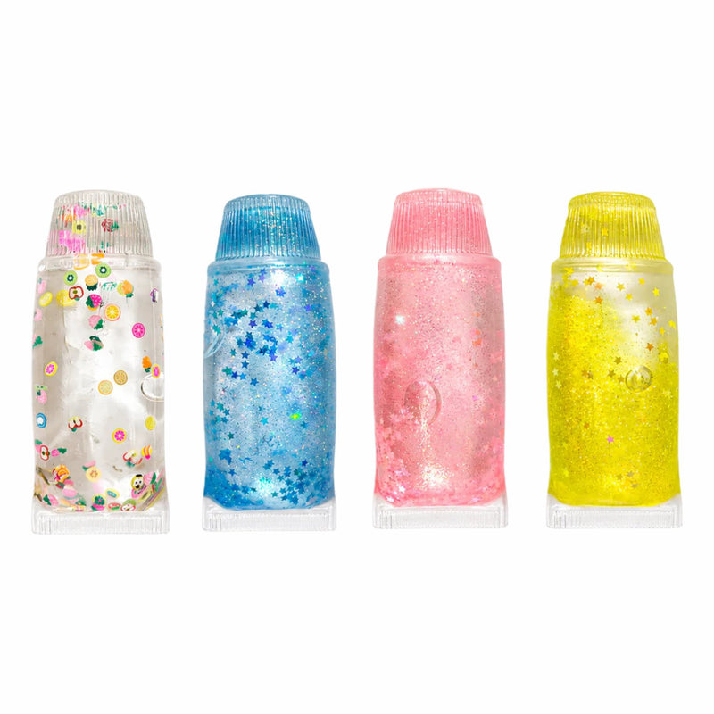 Mystery Sugar Toothpaste Squishy van Boozyshop, jelly squishy met glitter