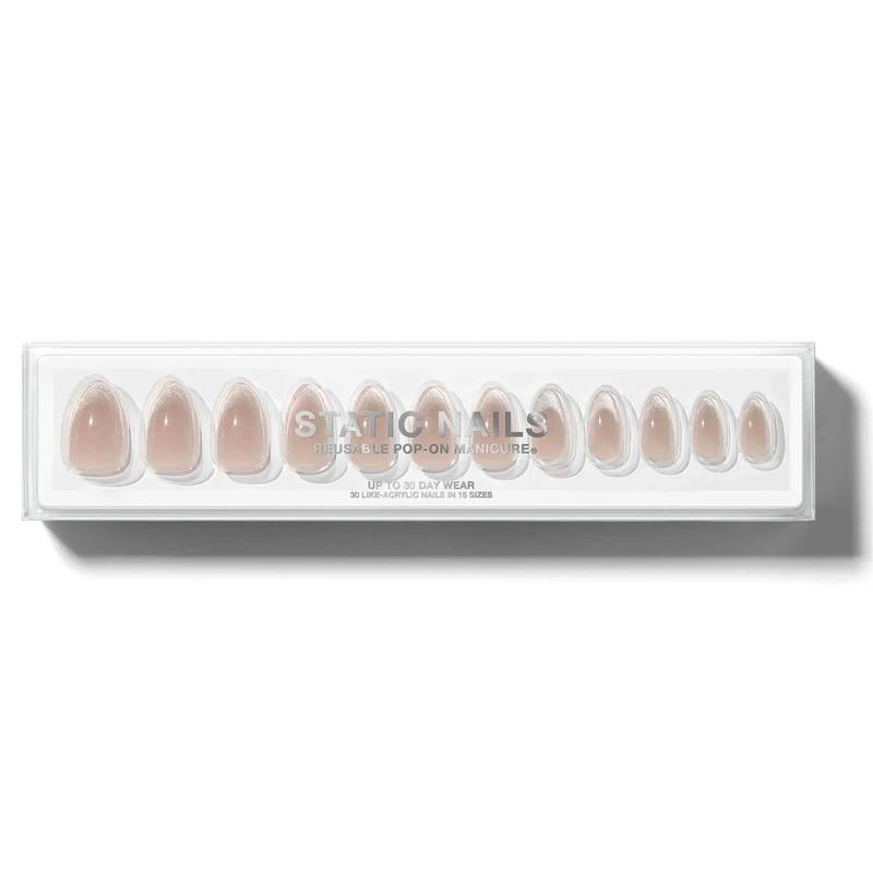Static Nails Reusable Pop-On Manicure Champagne Room