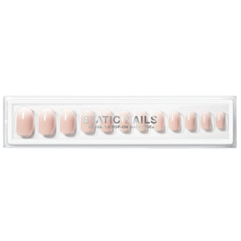 Static Nails Reusable Pop-On Manicure Mademoiselle Round