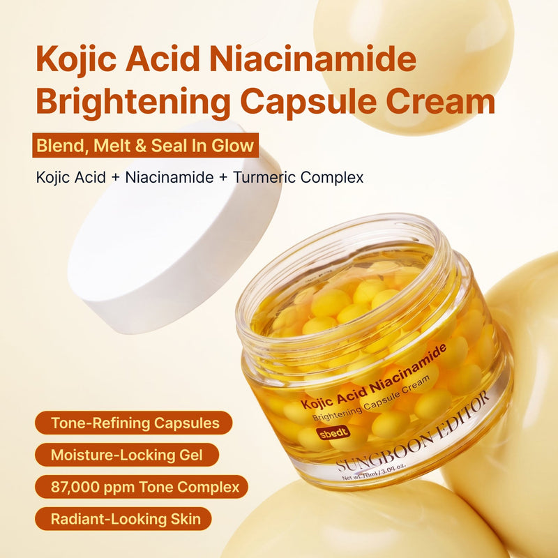 Sungboon Editor X Toy Story Kojic Acid Niacinamide Brightening Capsule Cream 2