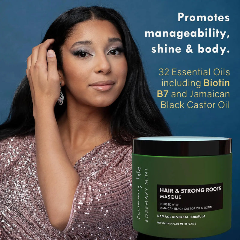 Sunny Isle Rosemary & Mint Hair Masque