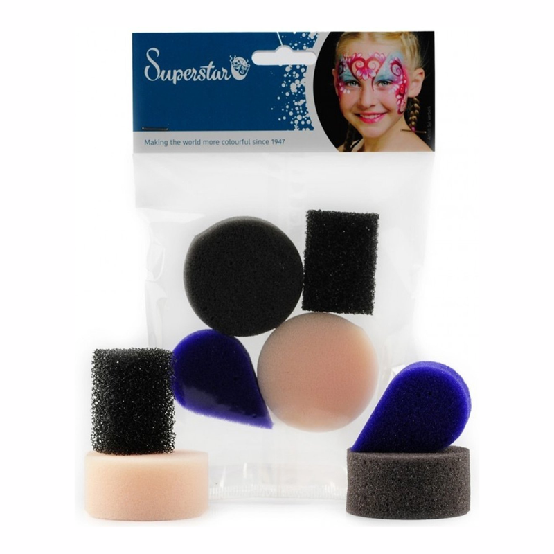 Superstar Sponge Mix 4pc