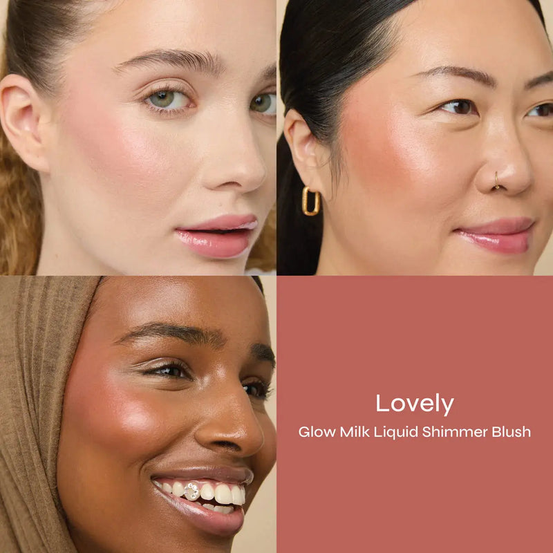 The Beauty Crop Glow Milk Liquid Shimmer Blush Lovely