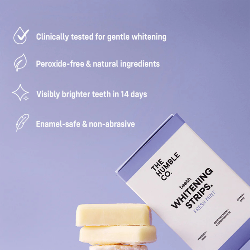 The Humble Co. Whitening Strips Fresh Mint