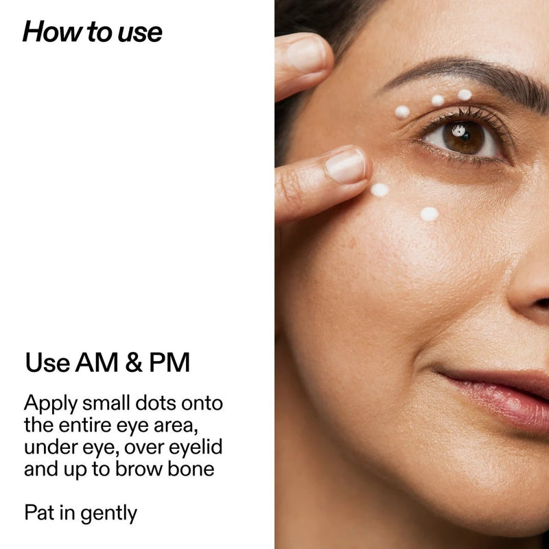 The Inkey List Bio-active Ceramide Eye Cream, oogcrème die fijne lijntjes verzacht en hydrateert