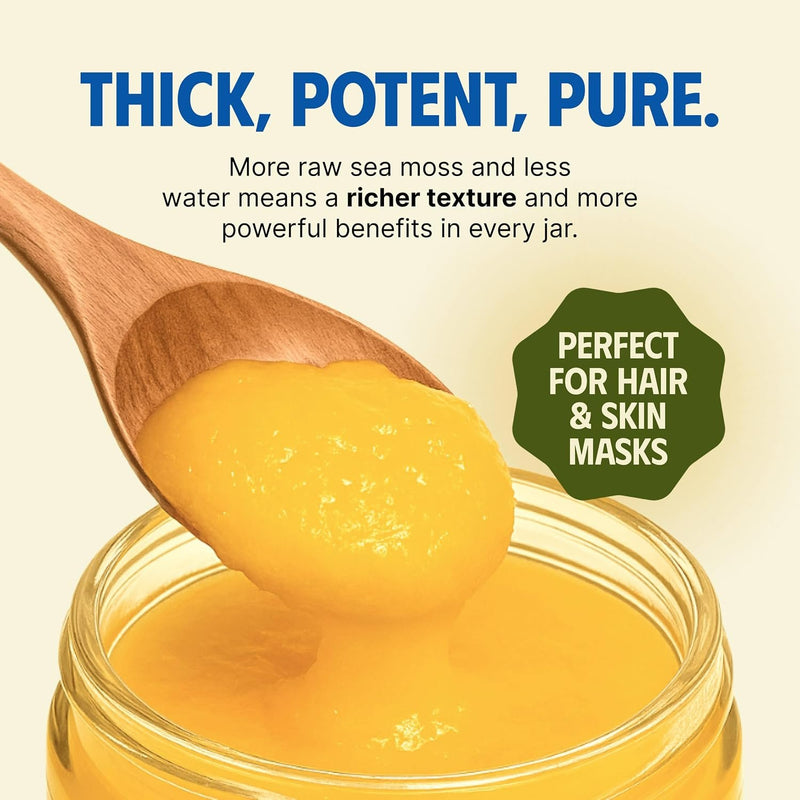 The Seamoss Jungle Sea Moss Gel Pineapple 500 ml.