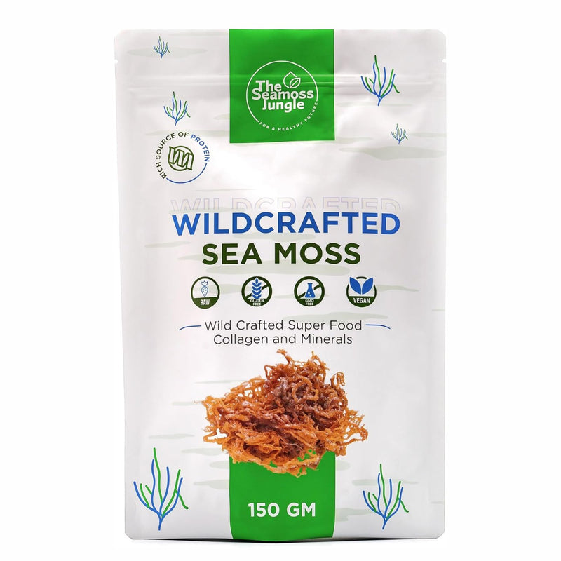 The Seamoss Jungle Wildcrafted Sea Moss 150 gr.