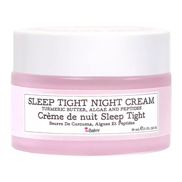 Thebalm Night Cream Sleep Tight, nachtcrème met algen, peptiden en kurkumaboter