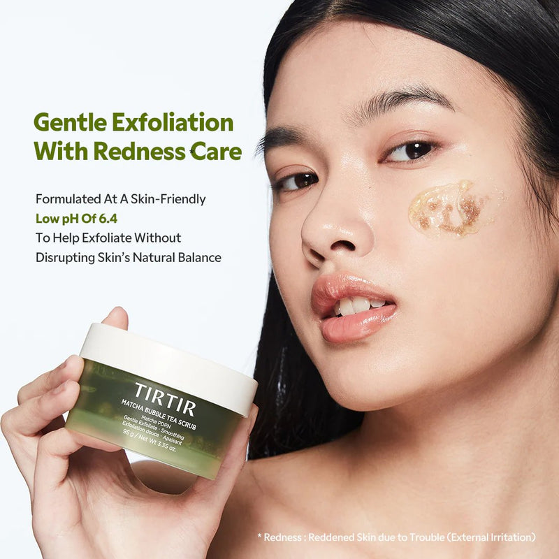 TIRTIR Matcha Bubble Tea Scrub