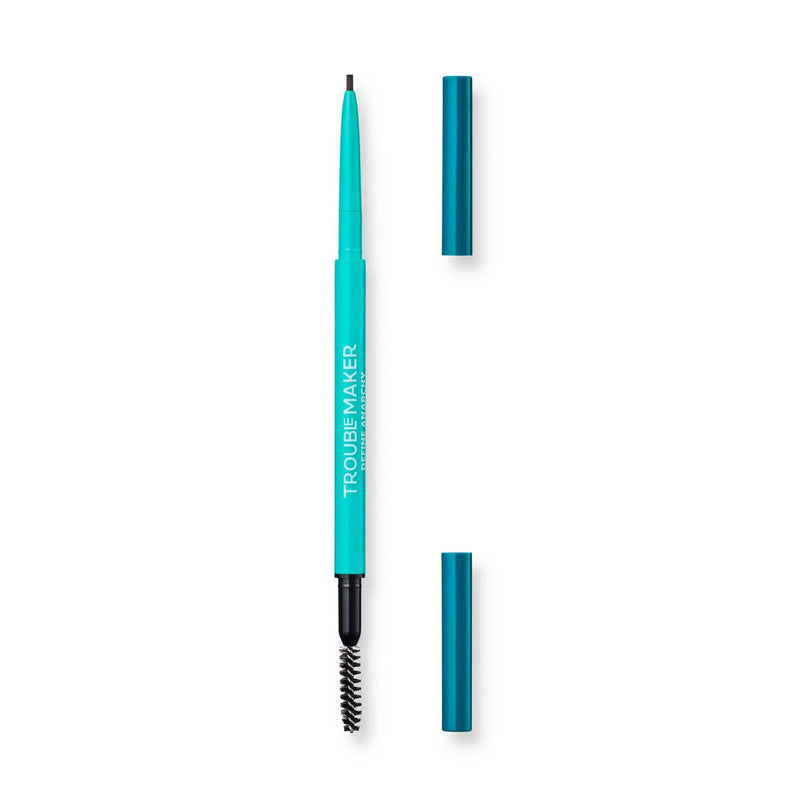 Trouble Maker Define Anarchy Micro Brow Pencil Dark Brown, ultradun wenkbrauwpotlood