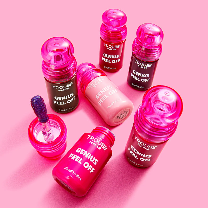 Trouble Maker Genius Peel-off Lip Stain Hotshot