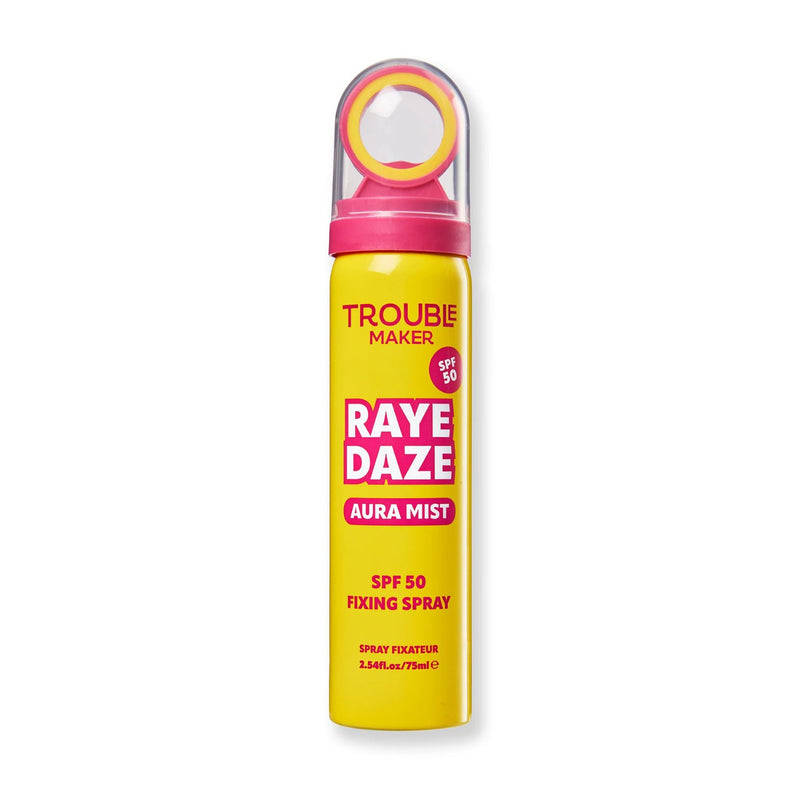Trouble Maker Raye Daze Spf 50 Aura Mist Fixing Spray
