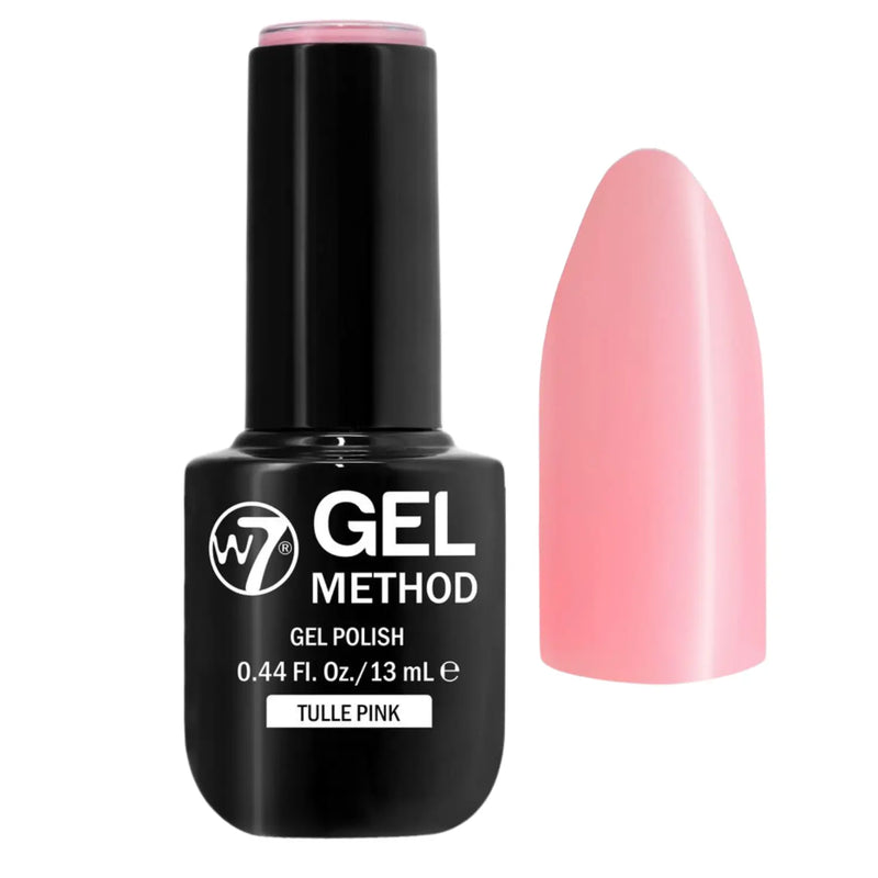W7 Cosmetics Gel Method Gel Polish Tulle Pink