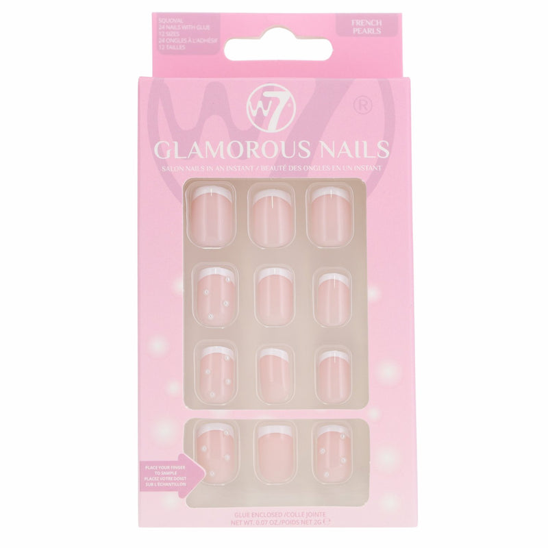W7 Cosmetics Glamorous Nails French Pearls
