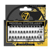 Individual cluster eyelashes