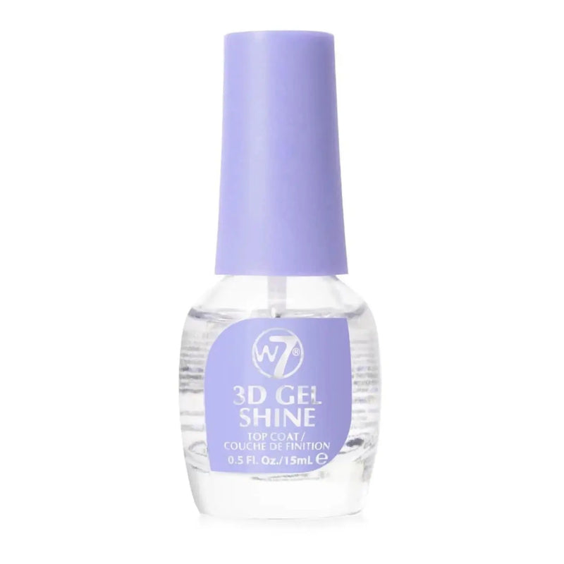 W7 Cosmetics Nail Treatment 3D Gel Shine Top Coat