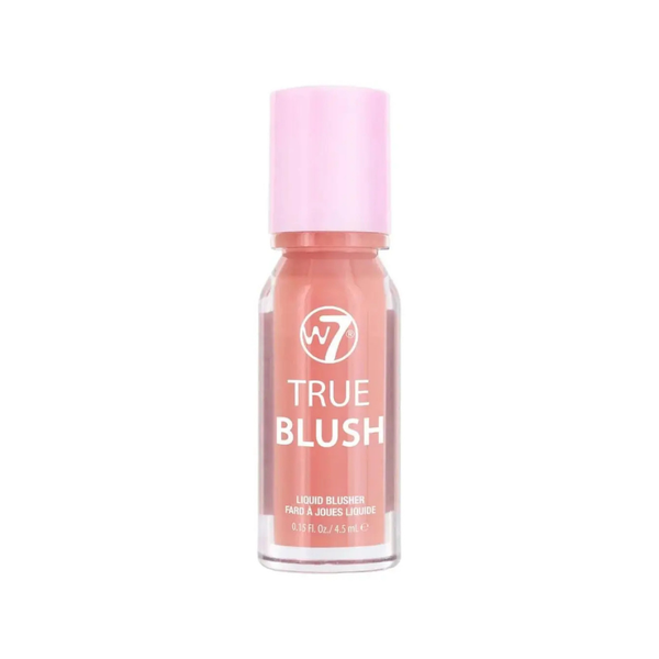 W7 Cosmetics True Blush Dewy Liquid Blusher Pink Smoke