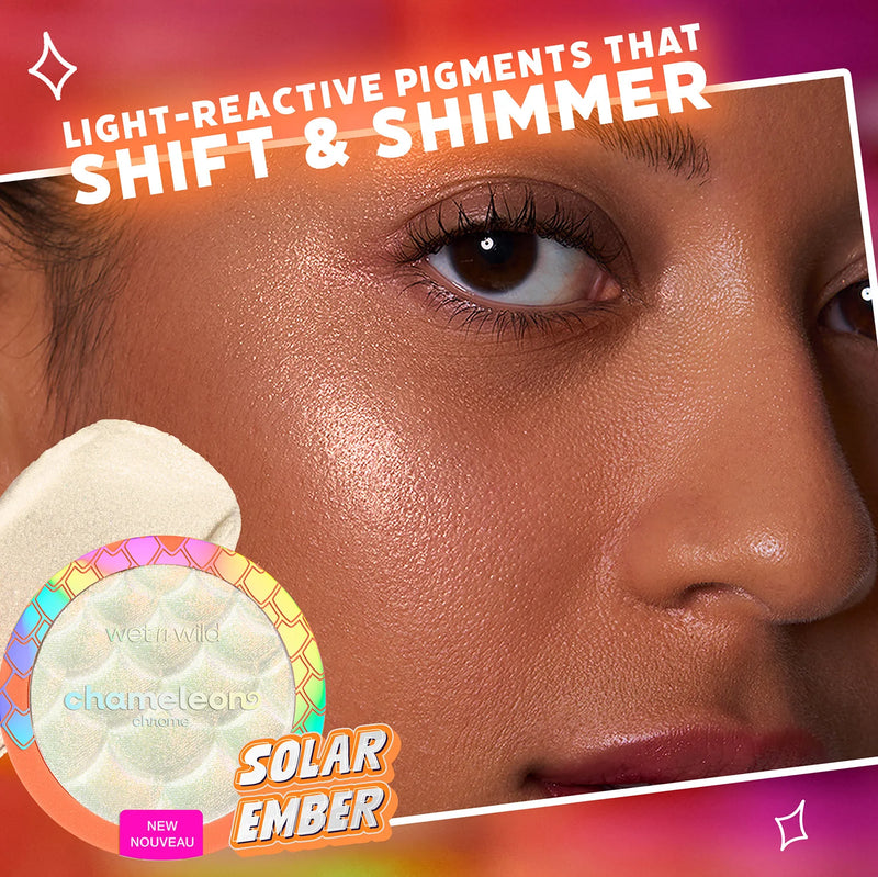 Wet n Wild Chameleon Chrome Highlighter Solar Ember