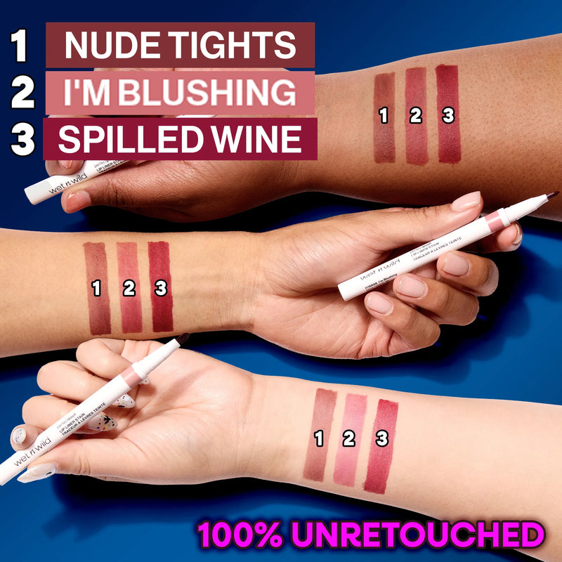 Wet n Wild Perfect Pout Lip Liner Stain Spilled Wine