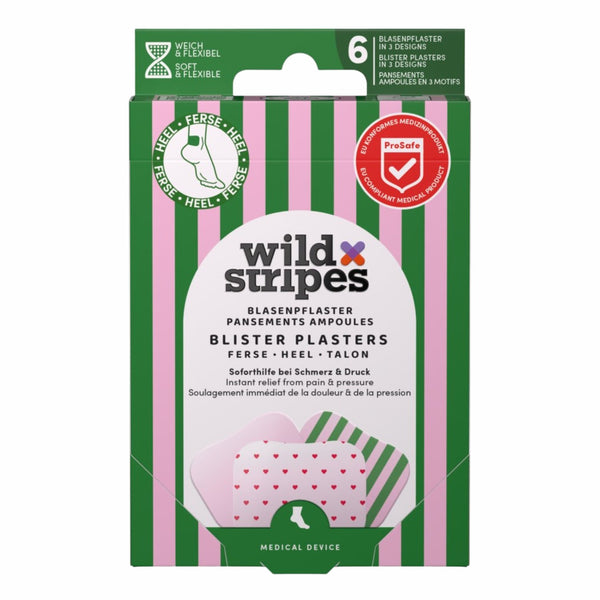 Wild Stripes Blister Patches Rosy Stripes