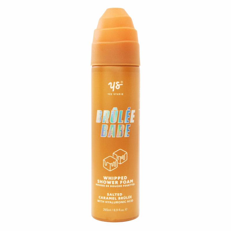 Yes Studio Shower Foam Caramel Brulee, hydraterende douche foam met karamelgeur