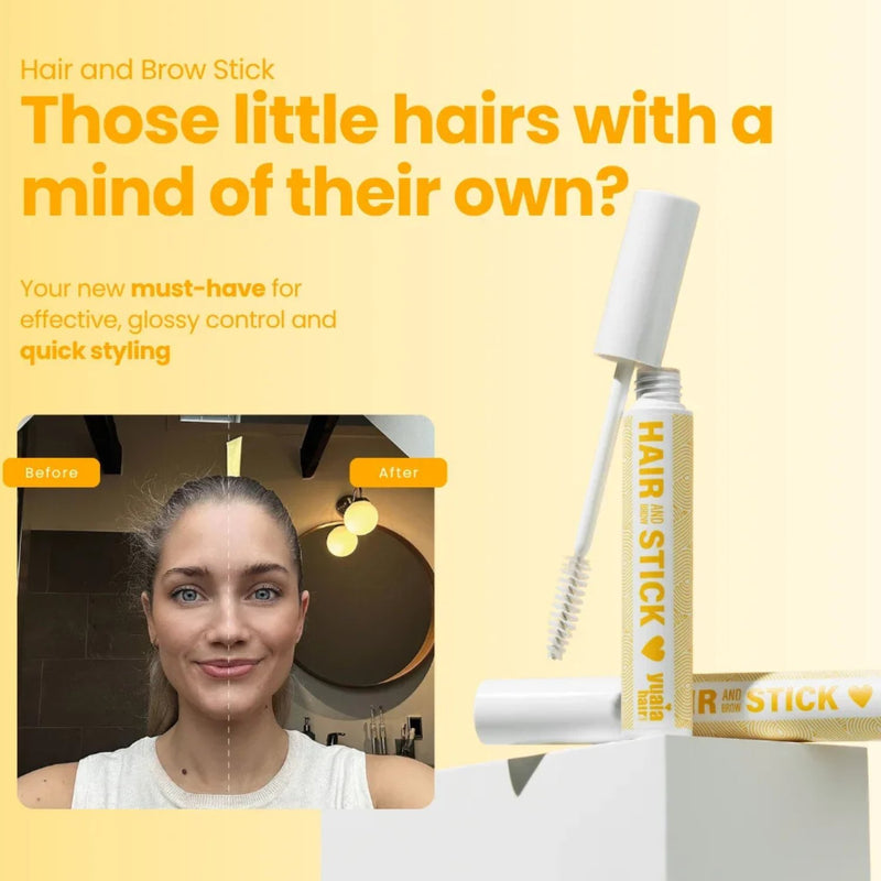 Yuaia Haircare Hair and Brow Stick Goodbye To Flyaway Hair, stylinggel voor haar en wenkbrauwen, foto 3 van 6