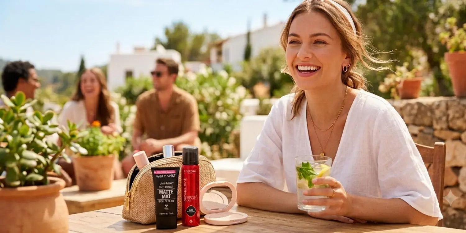 zweet-proof make-up in de zomer | Boozyshop | sweatproof makeup in summer