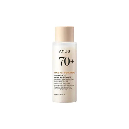 Anua Rice 70 Glowy Milky Toner, bestverkochte Koreaanse brightening toner