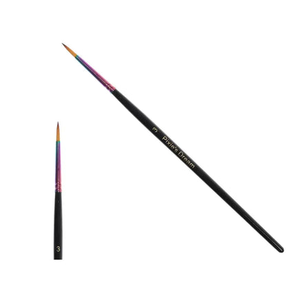 Ronde schminkkwast voor face painting en SFX make-up