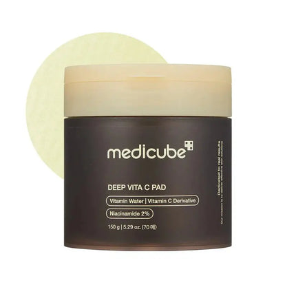 Medicube Deep Vita C Pad, bestverkochte brightening toner pad van Boozyshop