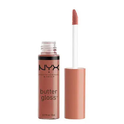 NYX Butter Gloss Praline, uit de NYX lipgloss collectie