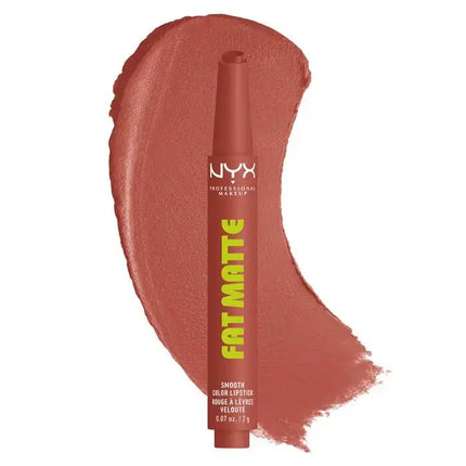 NYX Fat Matte Smooth Color Lipstick Rose Robe, bestverkochte NYX lipstick