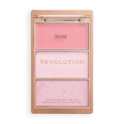 Revolution Highlight Icon Palette Pink Posse, bestverkochte product uit de Highlighter Palettes collectie