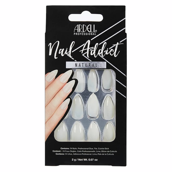 Nail Addict Press-on Nails Natural Stiletto