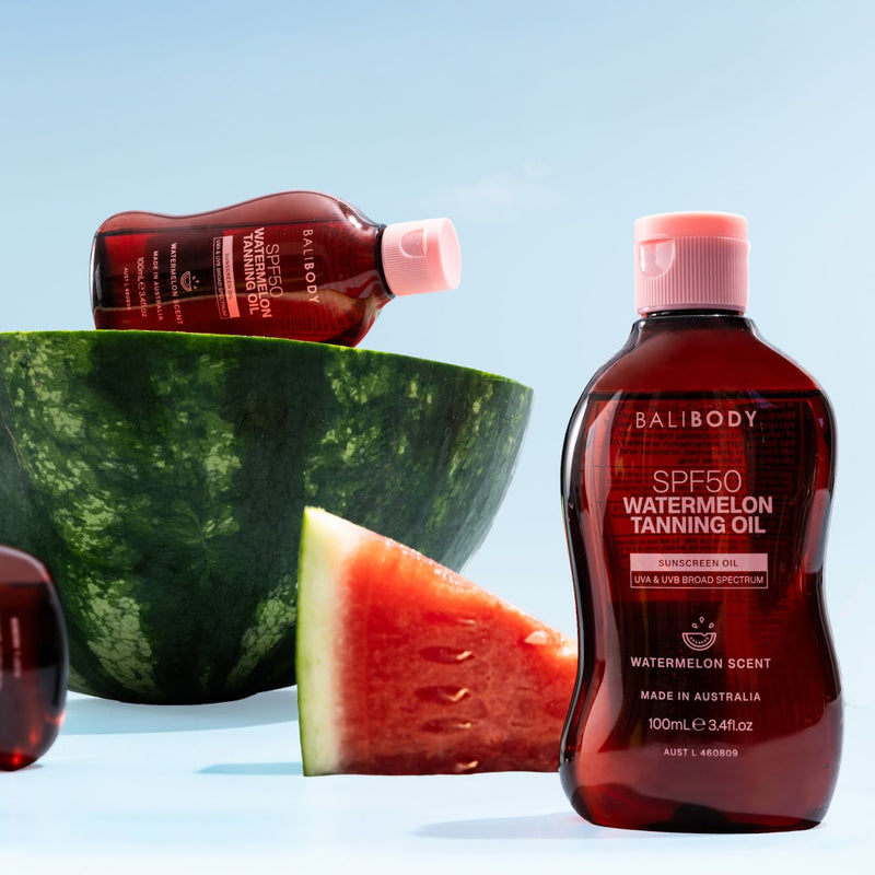 Watermelon Tanning Oil SPF50