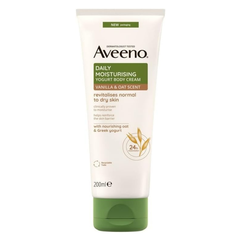 Body Cream Vanilla & Oats 200 ml.