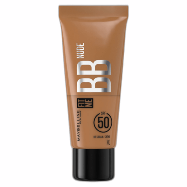 Maybelline Fit Me BB Cream Nude 70, lichte foundation met SPF 50